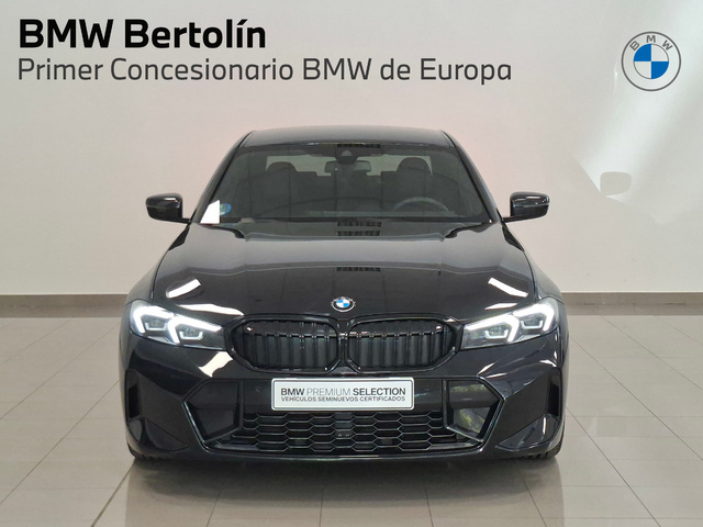 BMW Serie 3 318d color Negro. Año 2024. 110KW(150CV). Diésel. En concesionario Automoviles Bertolin, S.L. de Valencia