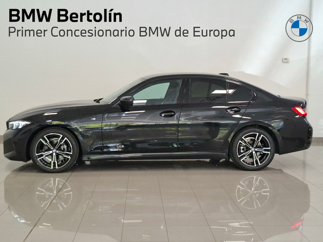 BMW Serie 3 318d color Negro. Año 2024. 110KW(150CV). Diésel. En concesionario Automoviles Bertolin, S.L. de Valencia