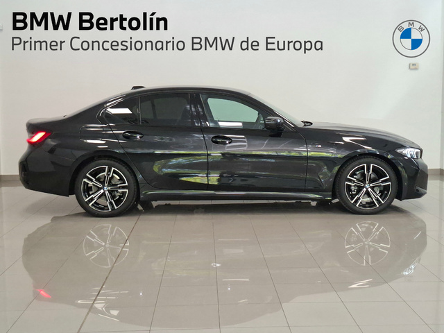 BMW Serie 3 318d color Negro. Año 2024. 110KW(150CV). Diésel. En concesionario Automoviles Bertolin, S.L. de Valencia
