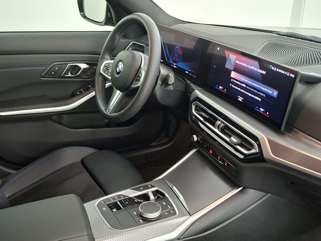 BMW Serie 3 318d color Negro. Año 2024. 110KW(150CV). Diésel. En concesionario Automoviles Bertolin, S.L. de Valencia