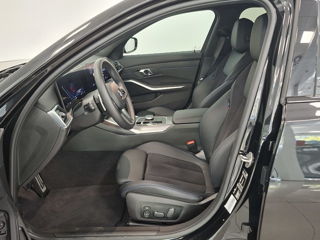 BMW Serie 3 318d color Negro. Año 2024. 110KW(150CV). Diésel. En concesionario Automoviles Bertolin, S.L. de Valencia