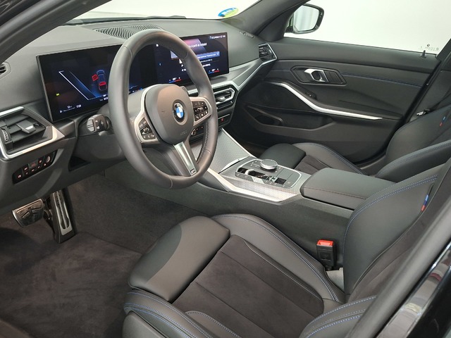 BMW Serie 3 318d color Negro. Año 2024. 110KW(150CV). Diésel. En concesionario Automoviles Bertolin, S.L. de Valencia
