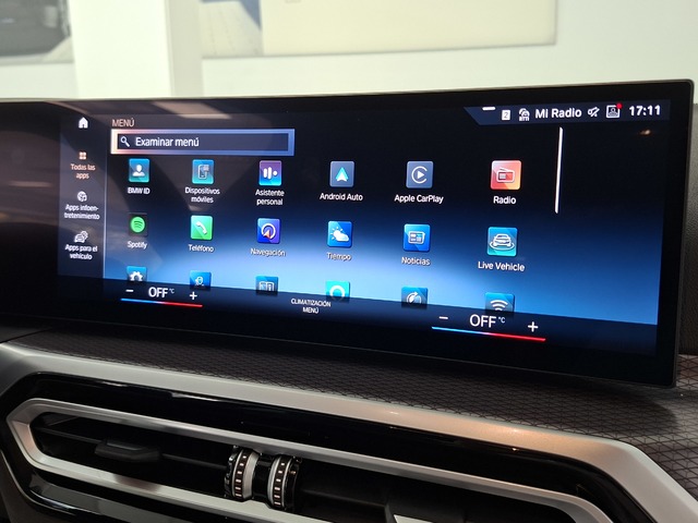 BMW Serie 3 318d color Negro. Año 2024. 110KW(150CV). Diésel. En concesionario Automoviles Bertolin, S.L. de Valencia