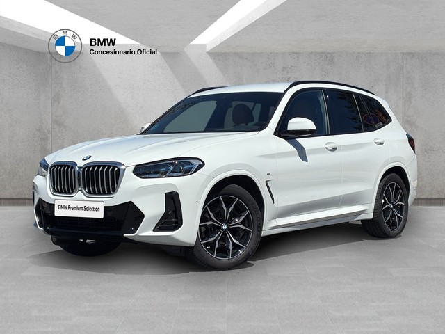 BMW X3 xDrive20d color Blanco. Año 2022. 140KW(190CV). Diésel. En concesionario BMW Avilcar Ávila de Ávila