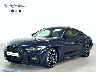 Fotos de BMW Serie 4 430i Coupe color Azul. Año 2021. 190KW(258CV). Gasolina. En concesionario Triocar Gijón (Bmw y Mini) de Asturias