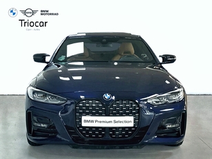 Fotos de BMW Serie 4 430i Coupe color Azul. Año 2021. 190KW(258CV). Gasolina. En concesionario Triocar Gijón (Bmw y Mini) de Asturias
