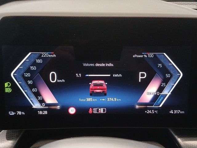 BMW iX2 eDrive20 color Rojo. Año 2025. 150KW(204CV). Eléctrico. En concesionario Enekuri Motor de Vizcaya