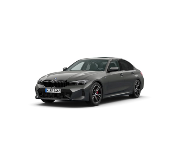 BMW Serie 3 320d color Gris. Año 2024. 140KW(190CV). Híbrido Electro/Diesel. En concesionario Movilnorte El Plantio de Madrid