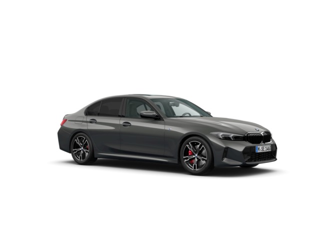 BMW Serie 3 320d color Gris. Año 2024. 140KW(190CV). Híbrido Electro/Diesel. En concesionario Movilnorte El Plantio de Madrid