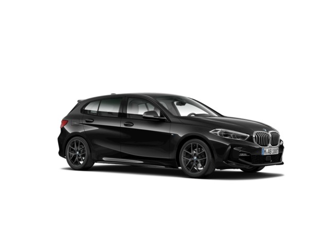 BMW Serie 1 118d color Negro. Año 2023. 110KW(150CV). Diésel. En concesionario Hispamovil, Orihuela de Alicante
