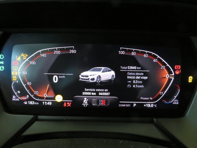 BMW Serie 2 218d Gran Coupe color Blanco. Año 2024. 110KW(150CV). Diésel. En concesionario Lugauto S.A. de Lugo