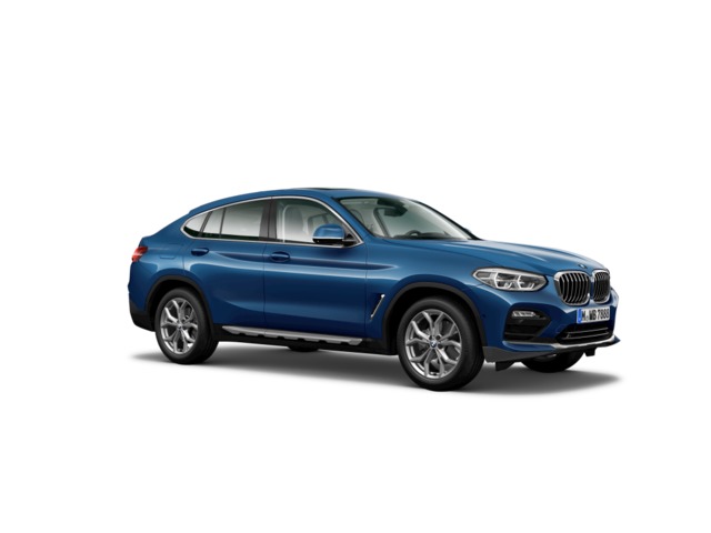 BMW X4 xDrive20i color Azul. Año 2018. 135KW(184CV). Gasolina. En concesionario Barcelona Premium -- GRAN VIA de Barcelona