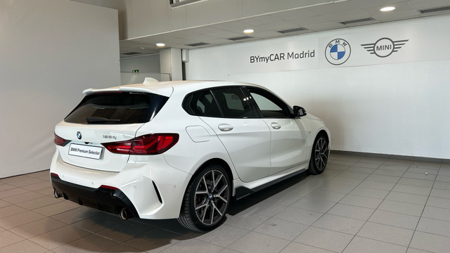 BMW Serie 1 128ti color Blanco. Año 2021. 195KW(265CV). Gasolina. En concesionario BYmyCAR Madrid - Alcalá de Madrid