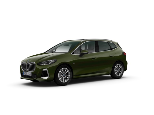 BMW Serie 2 218d Active Tourer color Verde. Año 2024. 110KW(150CV). Diésel. En concesionario Barcelona Premium -- GRAN VIA de Barcelona