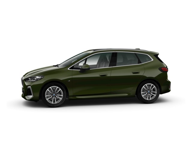 BMW Serie 2 218d Active Tourer color Verde. Año 2024. 110KW(150CV). Diésel. En concesionario Barcelona Premium -- GRAN VIA de Barcelona