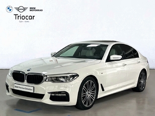 Fotos de BMW Serie 5 520d color Blanco. Año 2020. 140KW(190CV). Diésel. En concesionario Triocar Gijón (Bmw y Mini) de Asturias