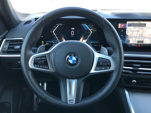 BMW Serie 4 420d Gran Coupe color Gris. Año 2024. 140KW(190CV). Diésel. En concesionario Momentum S.A. de Madrid