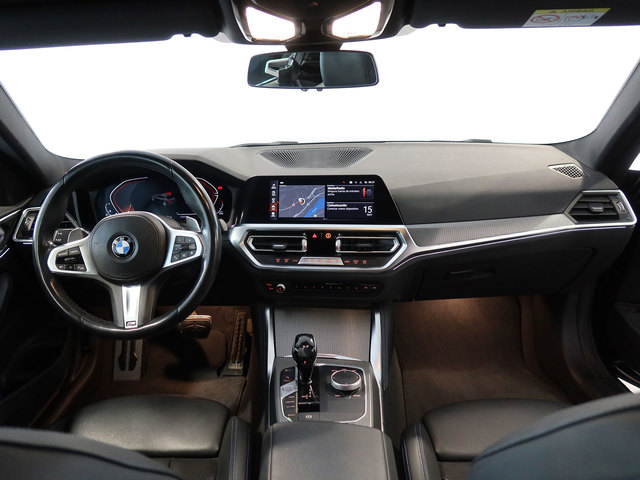 BMW Serie 4 430i Coupe color Negro. Año 2021. 190KW(258CV). Gasolina. En concesionario Autogal de Ourense