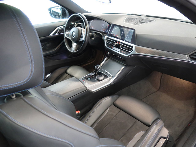 BMW Serie 4 430i Coupe color Negro. Año 2021. 190KW(258CV). Gasolina. En concesionario Autogal de Ourense