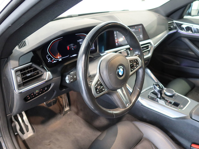 BMW Serie 4 430i Coupe color Negro. Año 2021. 190KW(258CV). Gasolina. En concesionario Autogal de Ourense
