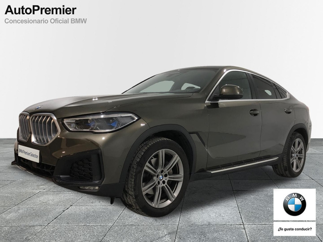 BMW X6 xDrive40i color Marrón. Año 2020. 250KW(340CV). Gasolina. En concesionario Auto Premier, S.A. - MADRID de Madrid