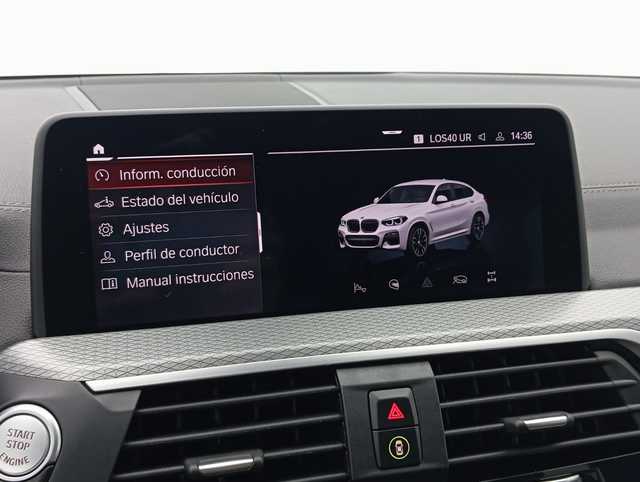 BMW X4 M40d color Blanco. Año 2020. 240KW(326CV). Diésel. En concesionario Augusta Aragon S.A. de Zaragoza