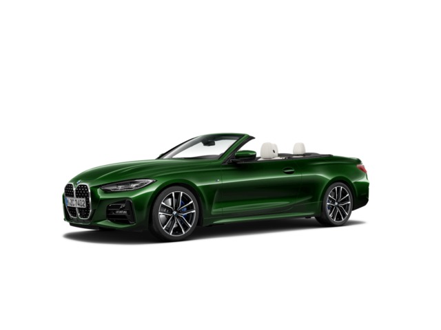 BMW Serie 4 420d Cabrio color Azul. Año 2022. 140KW(190CV). Diésel. En concesionario Oliva Motor Girona de Girona