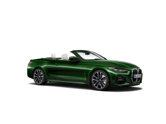 BMW Serie 4 420d Cabrio color Azul. Año 2022. 140KW(190CV). Diésel. En concesionario Oliva Motor Girona de Girona