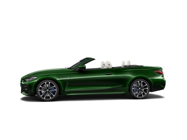 BMW Serie 4 420d Cabrio color Azul. Año 2022. 140KW(190CV). Diésel. En concesionario Oliva Motor Girona de Girona