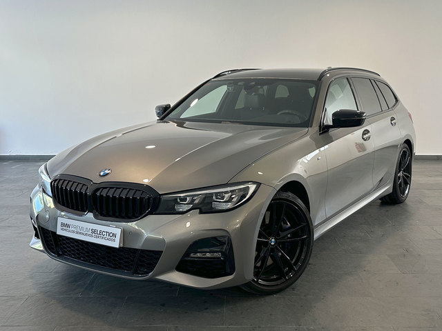 BMW Serie 3 330i Touring color Gris Plata. Año 2021. 190KW(258CV). Gasolina. En concesionario Autogal de Ourense