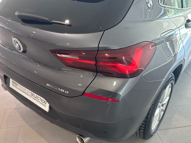 BMW X2 xDrive18d color Gris. Año 2021. 110KW(150CV). Diésel. En concesionario Motor Gorbea de Álava
