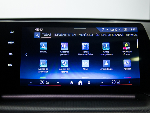 BMW X1 sDrive20d color Negro. Año 2024. 120KW(163CV). Diésel. En concesionario BMW Fuenteolid Valladolid de Valladolid