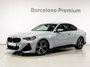 Fotos de BMW Serie 2 220d Coupe color Gris. Año 2024. 140KW(190CV). Diésel. En concesionario Barcelona Premium -- GRAN VIA de Barcelona