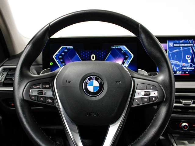 BMW Serie 3 320d Touring color Negro. Año 2024. 140KW(190CV). Diésel. En concesionario Barcelona Premium -- GRAN VIA de Barcelona