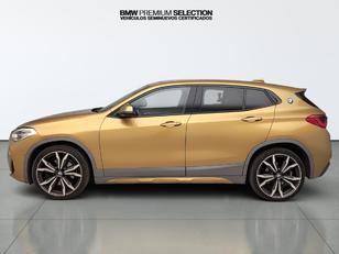 Fotos de BMW X2 xDrive20d color Oro. Año 2018. 140KW(190CV). Diésel. En concesionario Automotor Premium Marbella - Málaga de Málaga
