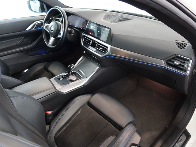 BMW Serie 4 420d Coupe color Blanco. Año 2021. 140KW(190CV). Diésel. En concesionario Autogal de Ourense