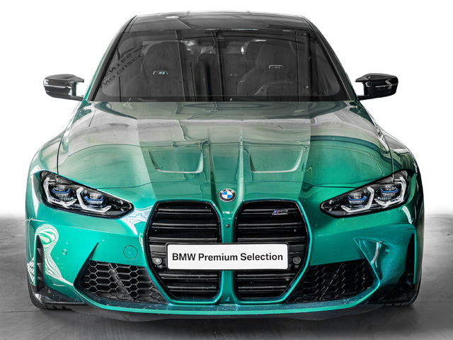 BMW M M3 Berlina Competition color Azul. Año 2021. 375KW(510CV). Gasolina. En concesionario Caetano Cuzco, Alcalá de Madrid