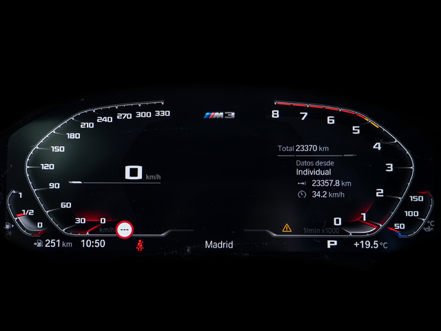 BMW M M3 Berlina Competition color Azul. Año 2021. 375KW(510CV). Gasolina. En concesionario Caetano Cuzco, Alcalá de Madrid