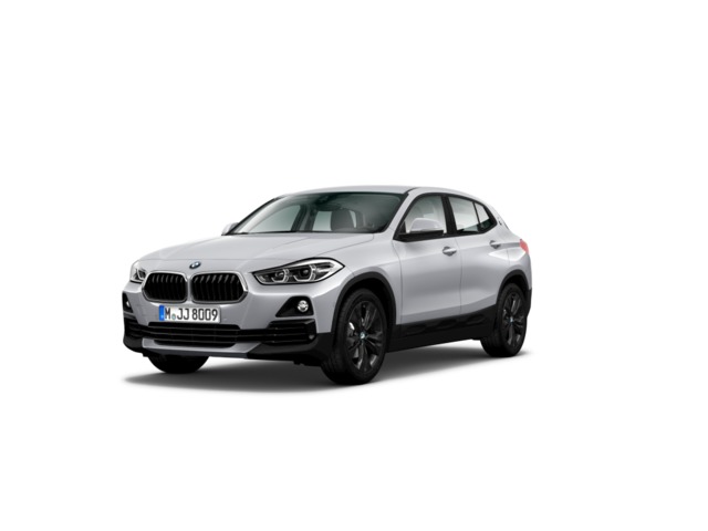 BMW X2 sDrive18i color Gris Plata. Año 2020. 103KW(140CV). Gasolina. En concesionario Barcelona Premium -- GRAN VIA de Barcelona