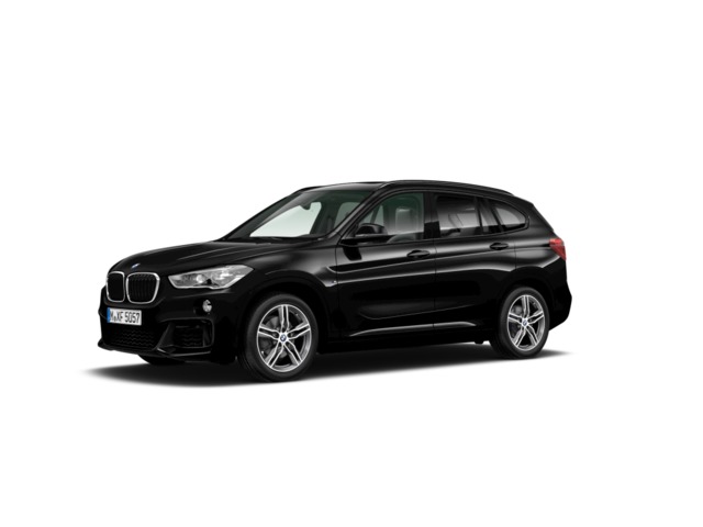 BMW X1 sDrive18d color Negro. Año 2019. 110KW(150CV). Diésel. En concesionario Barcelona Premium -- GRAN VIA de Barcelona