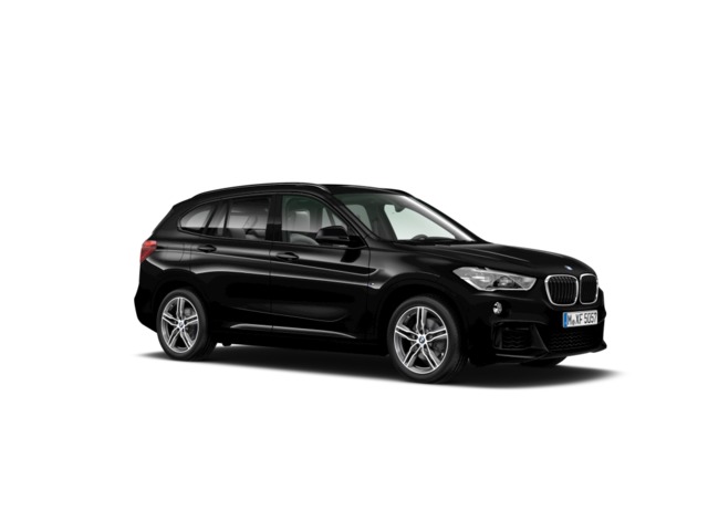 BMW X1 sDrive18d color Negro. Año 2019. 110KW(150CV). Diésel. En concesionario Barcelona Premium -- GRAN VIA de Barcelona