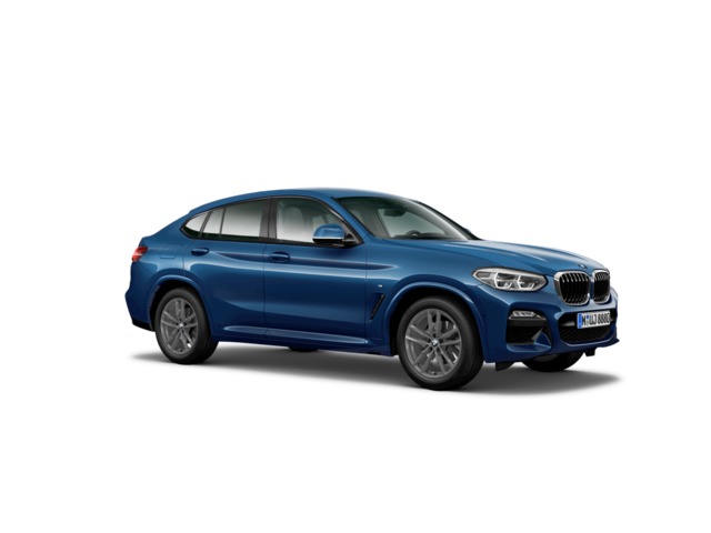 BMW X4 xDrive20d color Azul. Año 2021. 140KW(190CV). Híbrido Electro/Diesel. En concesionario BMW Eresma Motor Segovia de Segovia