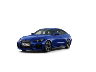 Fotos de BMW Serie 4 420d Gran Coupe color Azul. Año 2024. 140KW(190CV). Híbrido Electro/Diesel. En concesionario Barcelona Premium -- GRAN VIA de Barcelona