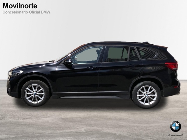 BMW X1 sDrive18d color Negro. Año 2021. 110KW(150CV). Diésel. En concesionario Movilnorte El Plantio de Madrid