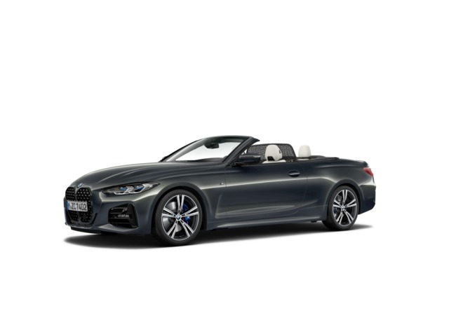 BMW Serie 4 420i Cabrio color Gris. Año 2021. 135KW(184CV). Gasolina. En concesionario DIGITAL Automoviles Fersan, S.A. de Alicante