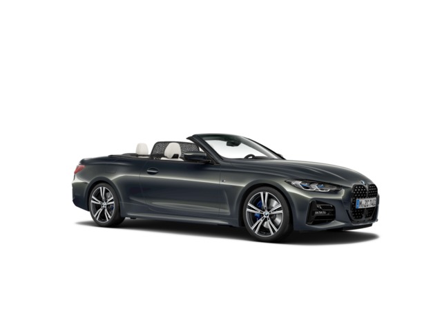 BMW Serie 4 420i Cabrio color Gris. Año 2021. 135KW(184CV). Gasolina. En concesionario DIGITAL Automoviles Fersan, S.A. de Alicante