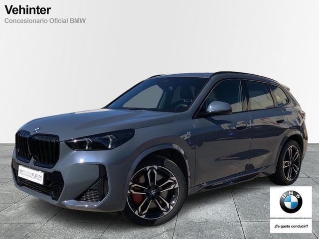 BMW X1 sDrive20i color Gris. Año 2024. 125KW(170CV). Híbrido Electro/Gasolina. En concesionario Vehinter Getafe de Madrid