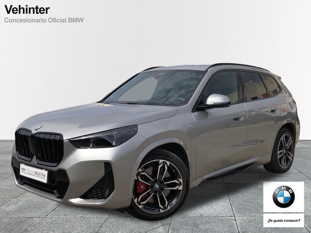 BMW X1 sDrive20d color Gris Plata. Año 2024. 120KW(163CV). Diésel. En concesionario Vehinter Getafe de Madrid
