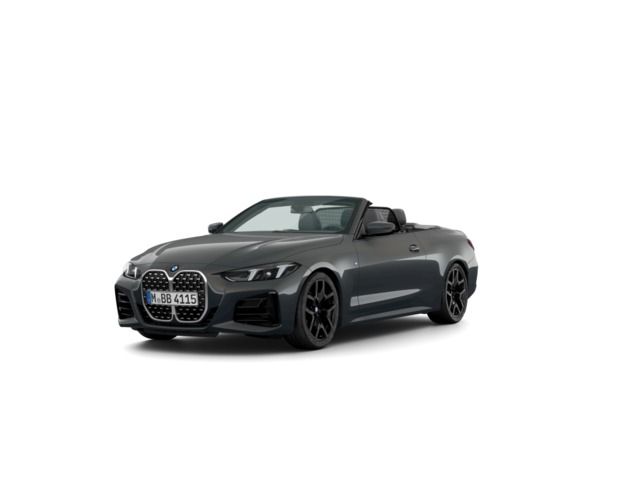 BMW Serie 4 420i Cabrio color Gris. Año 2024. 135KW(184CV). Gasolina. En concesionario Vehinter Getafe de Madrid