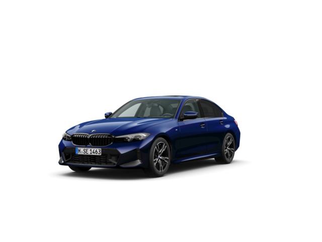 BMW Serie 3 318d color Azul. Año 2024. 110KW(150CV). Híbrido Electro/Diesel. En concesionario Augusta Aragon S.A. de Zaragoza